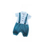 Formal Baby Boys' Suspender Jumpsuit for Special Occasions
